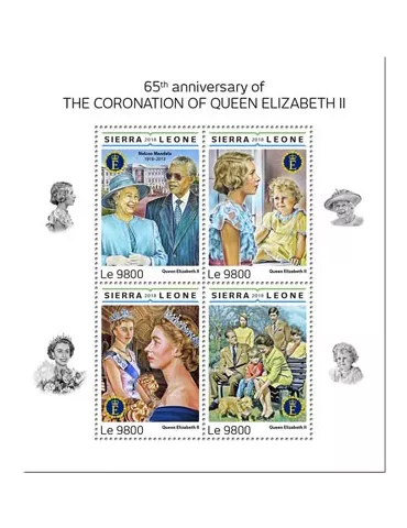 n° 8070/8073 - Timbre SIERRA LEONE Poste