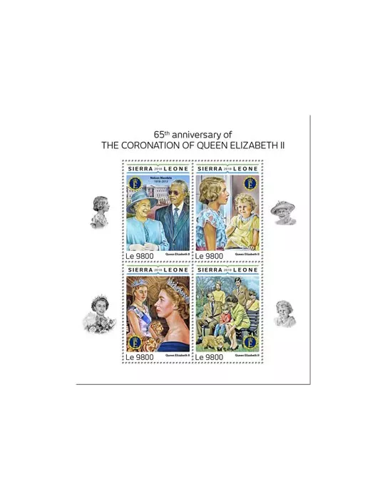 n° 8070/8073 - Timbre SIERRA LEONE Poste