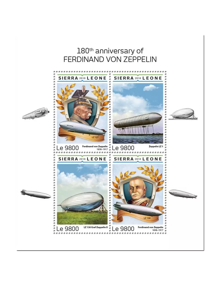n° 8078/8081 - Timbre SIERRA LEONE Poste