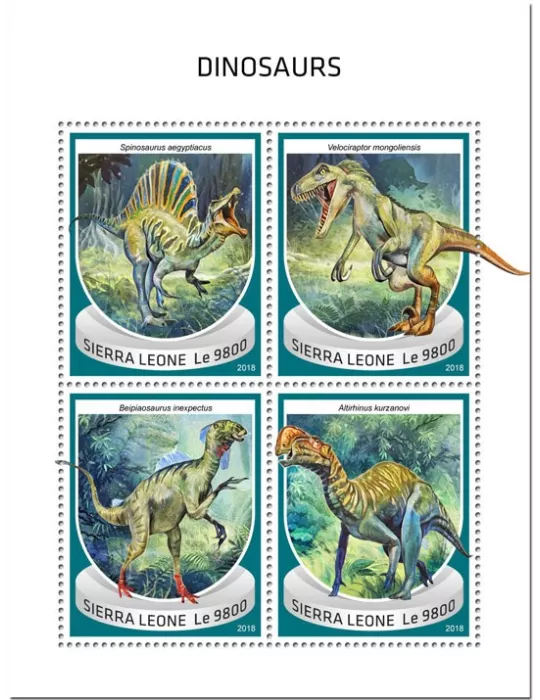 n° 8150/8153 - Timbre SIERRA LEONE Poste
