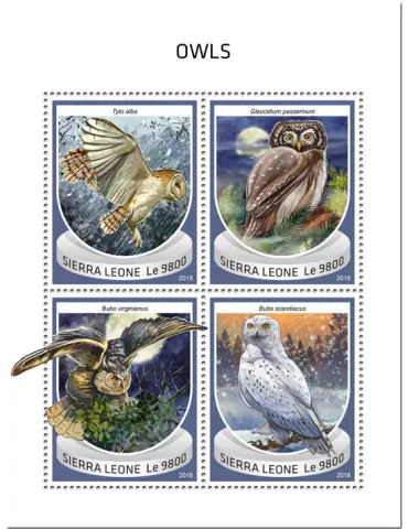 n° 8202/8205 - Timbre SIERRA LEONE Poste