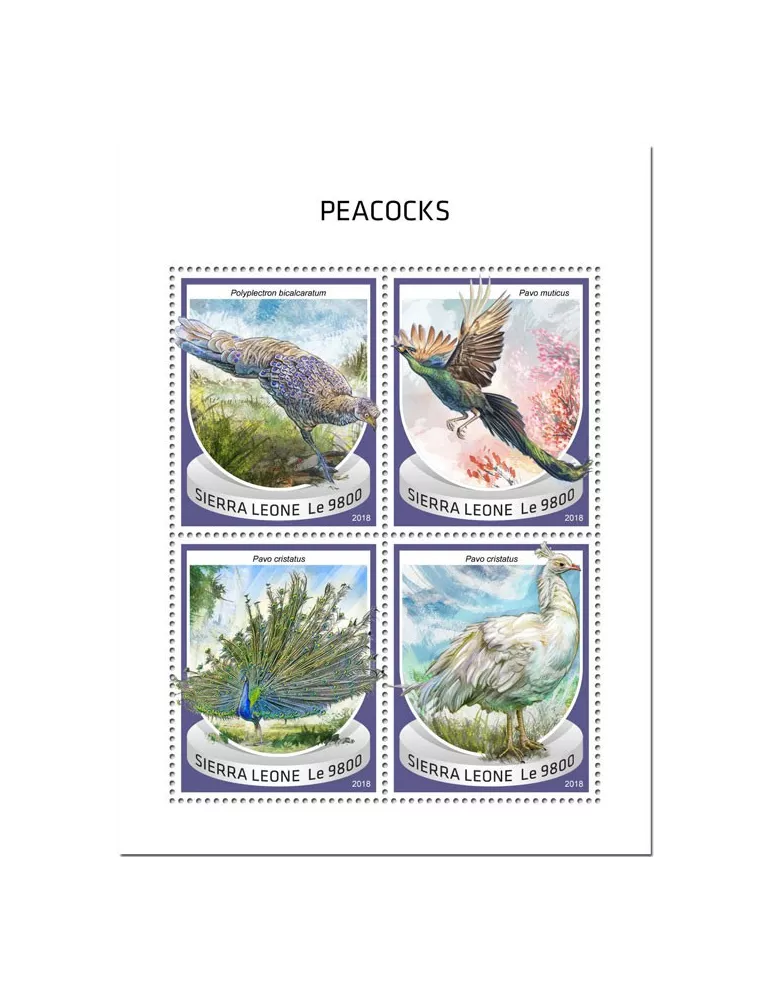 n° 8210/8213 - Timbre SIERRA LEONE Poste