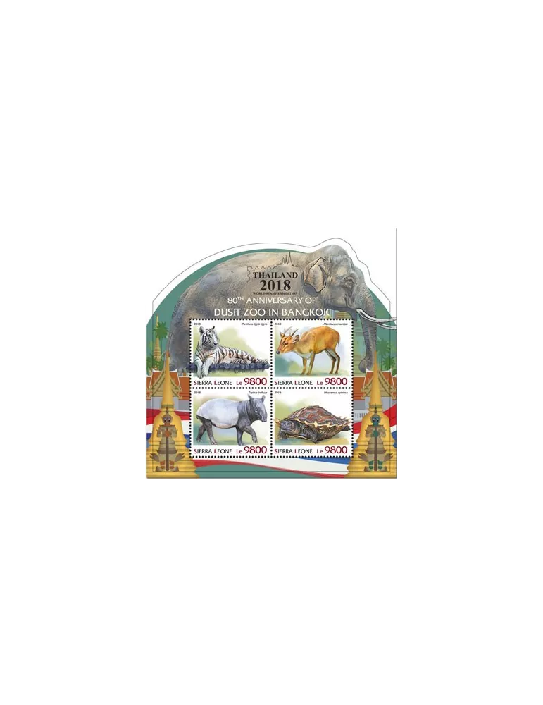 n° 8353/8356 - Timbre SIERRA LEONE Poste