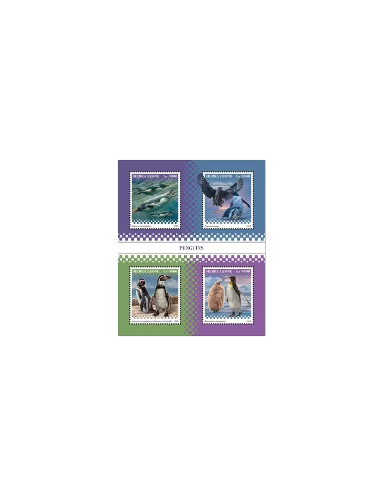 n° 8478/8481 - Timbre SIERRA LEONE Poste