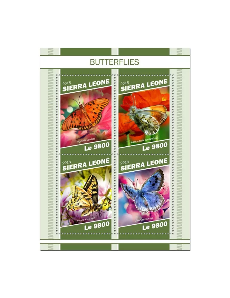 n° 8522/8525 - Timbre SIERRA LEONE Poste