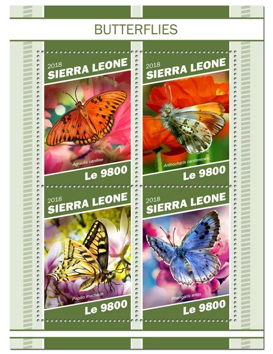 n° 8522/8525 - Timbre SIERRA LEONE Poste