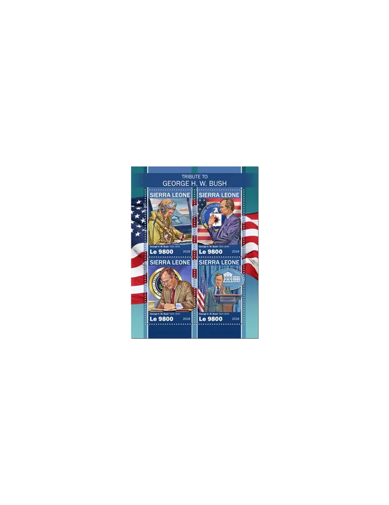 n° 8587/8590 - Timbre SIERRA LEONE Poste