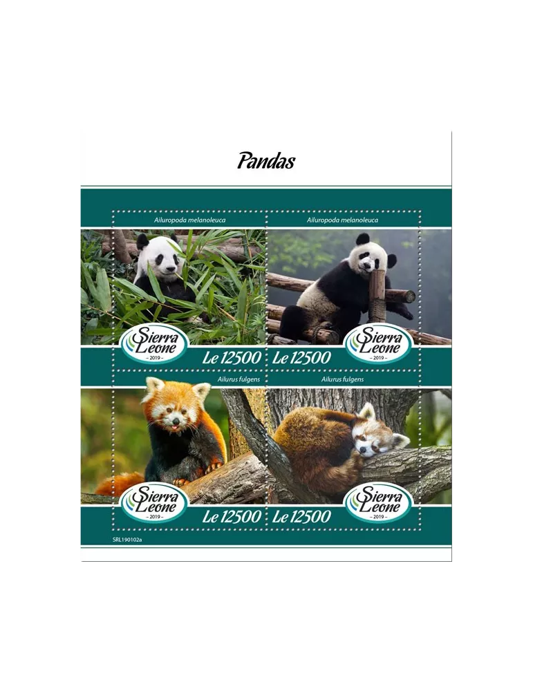 n° 8595/8598 - Timbre SIERRA LEONE Poste