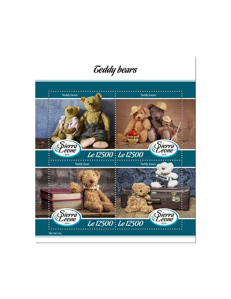 n° 8663/8666 - Timbre SIERRA LEONE Poste