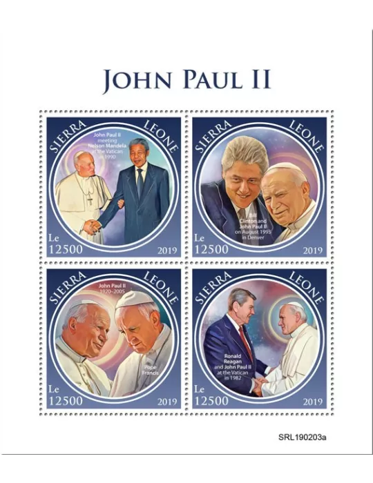 n° 8679/8682 - Timbre SIERRA LEONE Poste