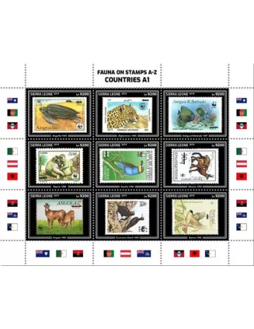 n° 8754/8762 - Timbre SIERRA LEONE Poste