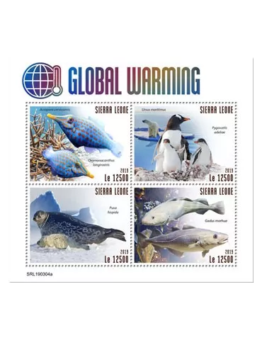 n° 8772/8775 - Timbre SIERRA LEONE Poste