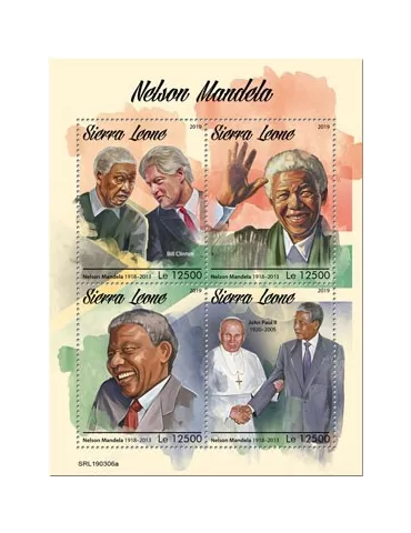 n° 8780/8783 - Timbre SIERRA LEONE Poste