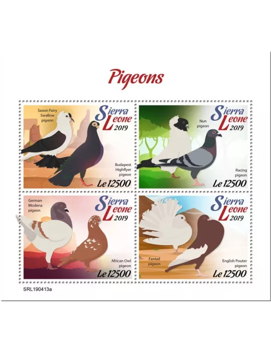 n° 8896/8899 - Timbre SIERRA LEONE Poste