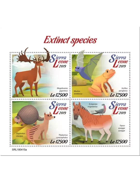 n° 8904/8907 - Timbre SIERRA LEONE Poste