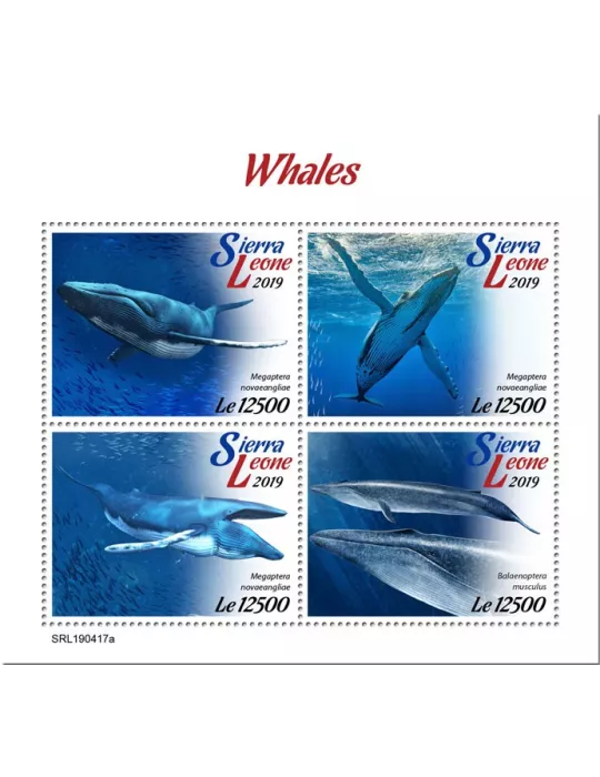 n° 8912/8915 - Timbre SIERRA LEONE Poste