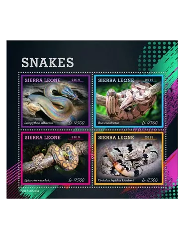 n° 8940/8943 - Timbre SIERRA LEONE Poste