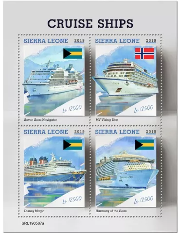 n° 8948/8951 - Timbre SIERRA LEONE Poste