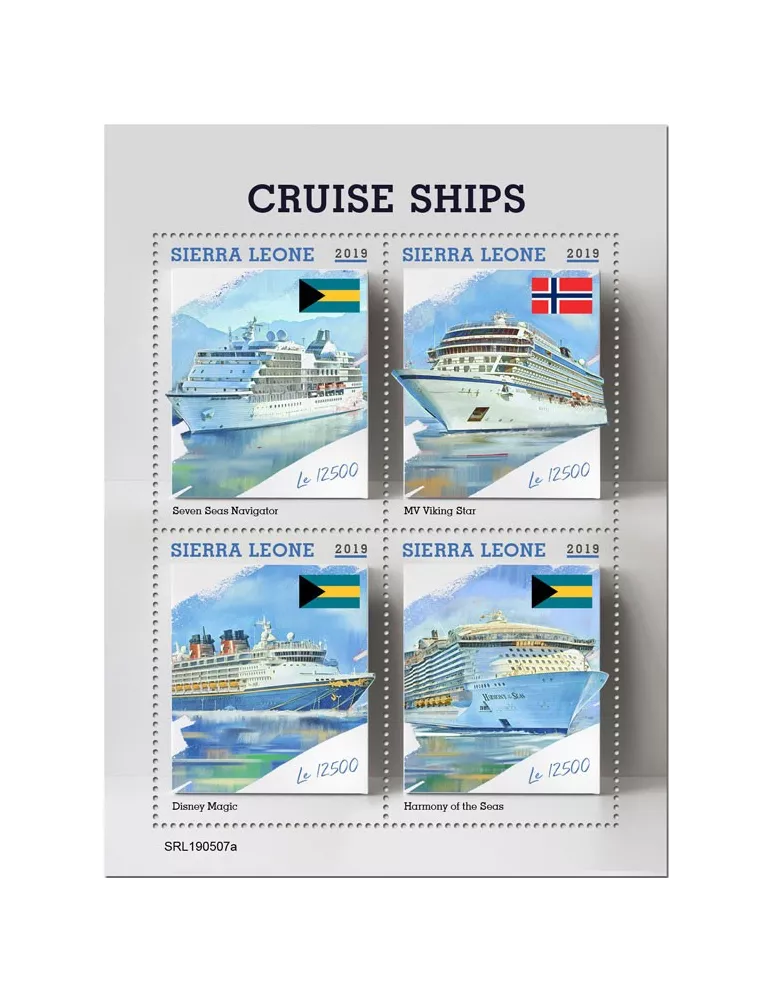 n° 8948/8951 - Timbre SIERRA LEONE Poste