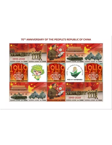 n° 9028/9032 + 3 n° 9033 - Timbre SIERRA LEONE Poste