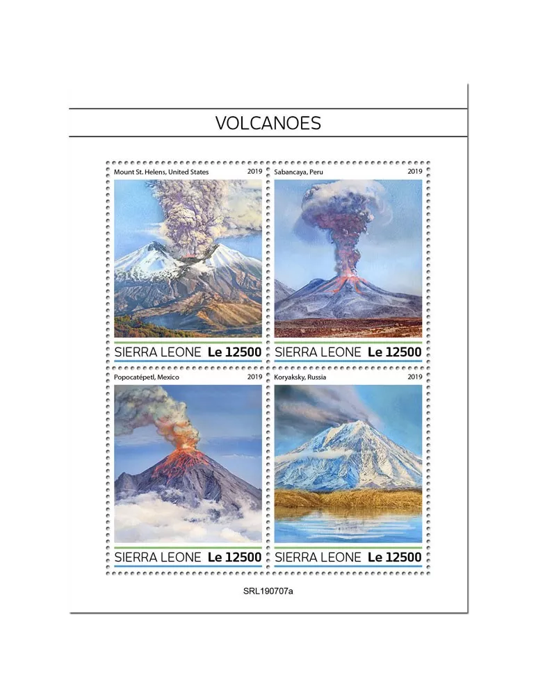 n° 9138/9141 - Timbre SIERRA LEONE Poste