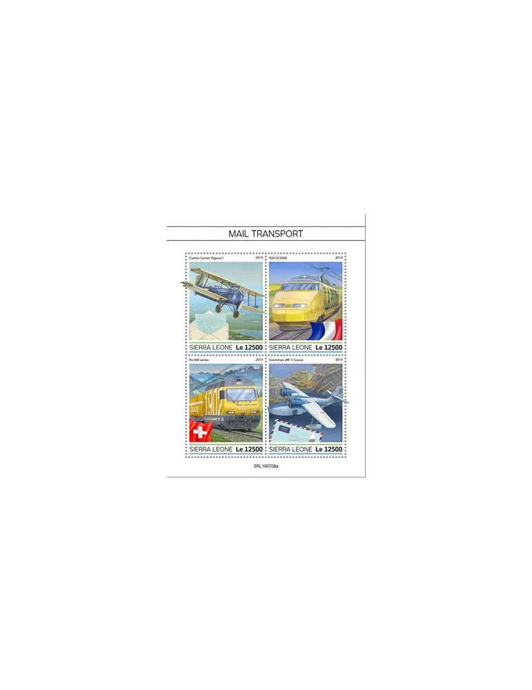 n° 9142/9145 - Timbre SIERRA LEONE Poste