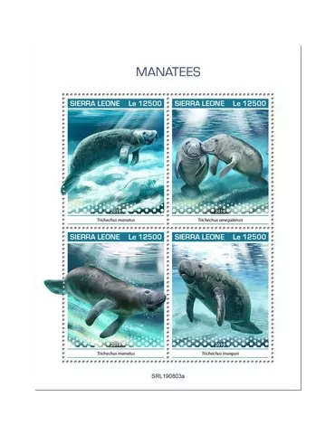 n° 9206/9209 - Timbre SIERRA LEONE Poste