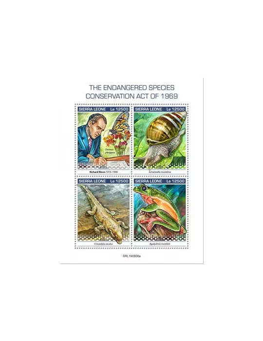 n° 9215/9218 - Timbre SIERRA LEONE Poste