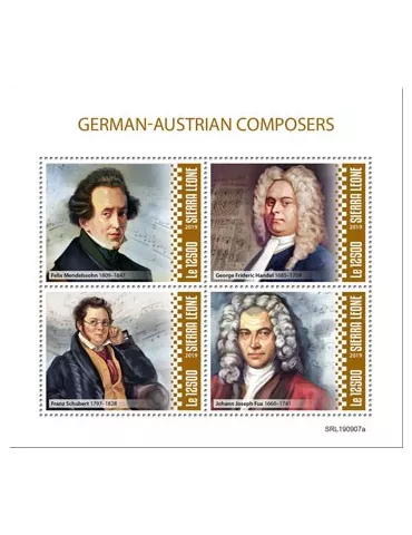 n° 9292/9295 - Timbre SIERRA LEONE Poste