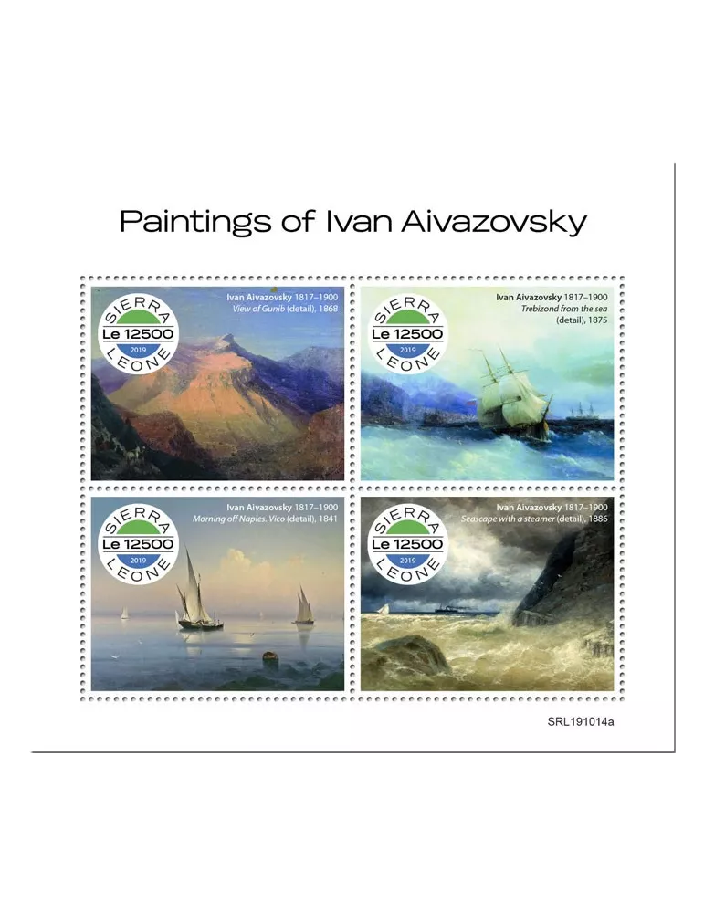 n° 9400/9403 - Timbre SIERRA LEONE Poste