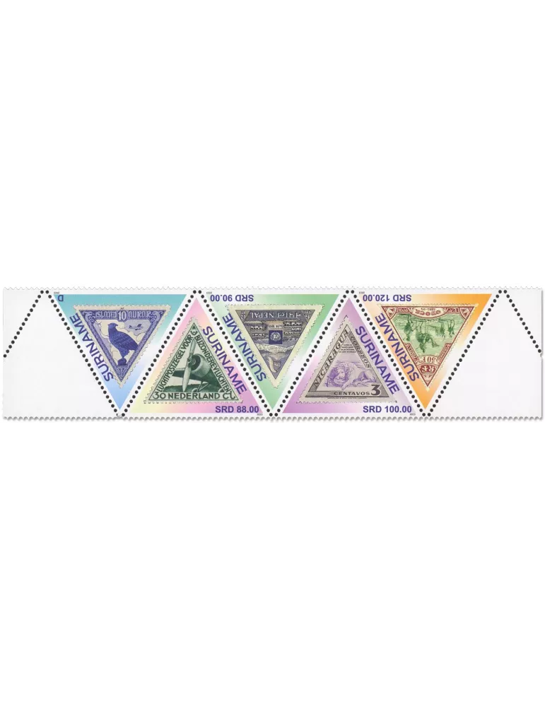 n° 3283/3287 - Timbre SURINAM Poste