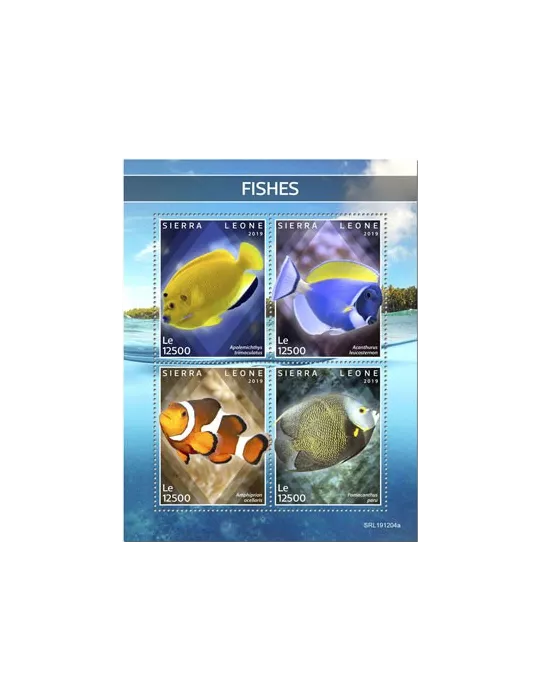 n° 9521/9524 - Timbre SIERRA LEONE Poste