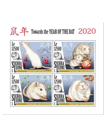 n° 9573/9576 - Timbre SIERRA LEONE Poste