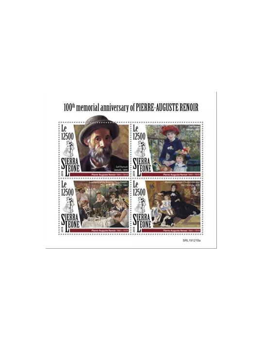 n° 9577/9580 - Timbre SIERRA LEONE Poste