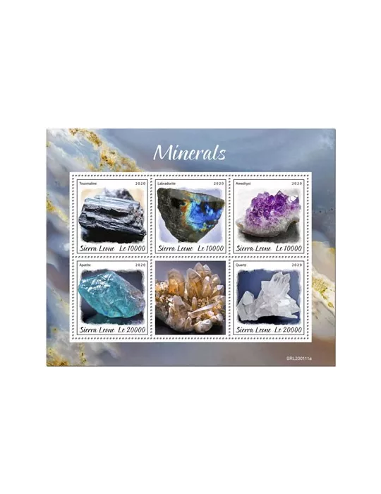 n° 9651/9655 - Timbre SIERRA LEONE Poste