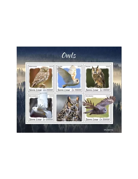 n° 9666/9670 - Timbre SIERRA LEONE Poste