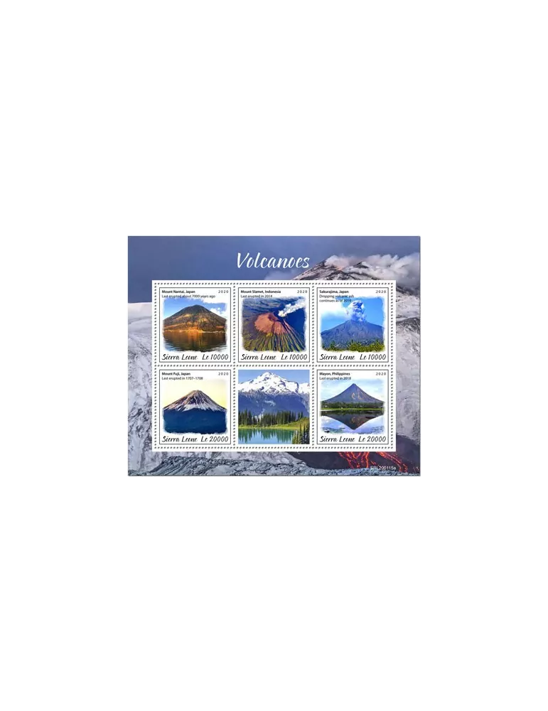 n° 9671/9675 - Timbre SIERRA LEONE Poste