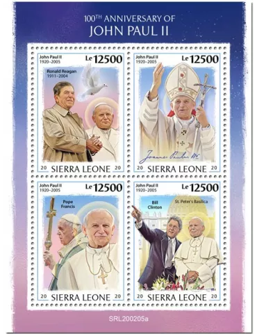 n° 9717/9720 - Timbre SIERRA LEONE Poste