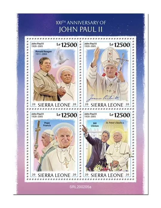 n° 9717/9720 - Timbre SIERRA LEONE Poste