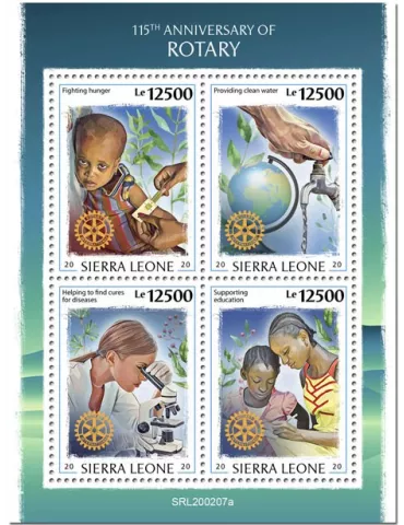 n° 9725/9728 - Timbre SIERRA LEONE Poste