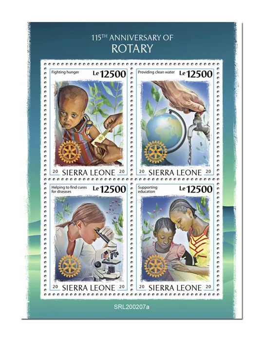 n° 9725/9728 - Timbre SIERRA LEONE Poste