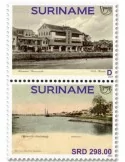 n° 3320/3321 - Timbre SURINAM Poste