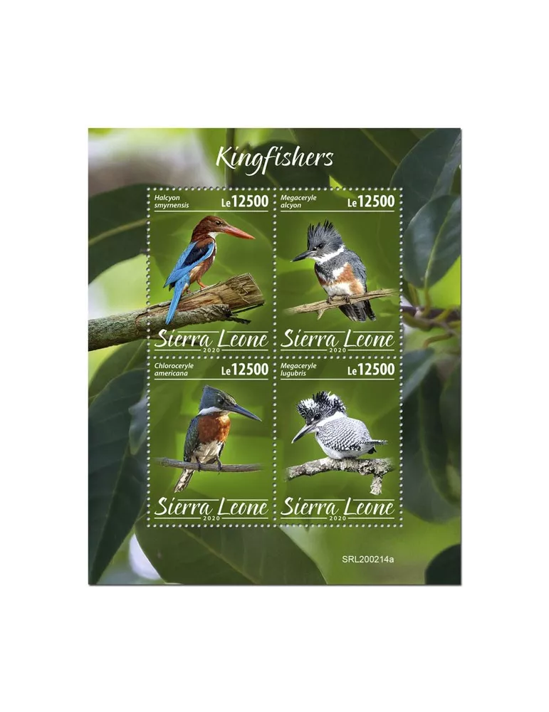 n° 9753/9756 - Timbre SIERRA LEONE Poste