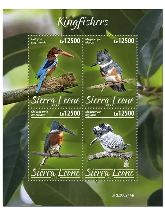 n° 9753/9756 - Timbre SIERRA LEONE Poste