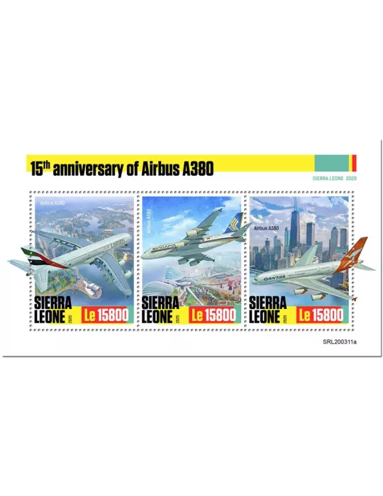 n° 9811/9813 - Timbre SIERRA LEONE Poste