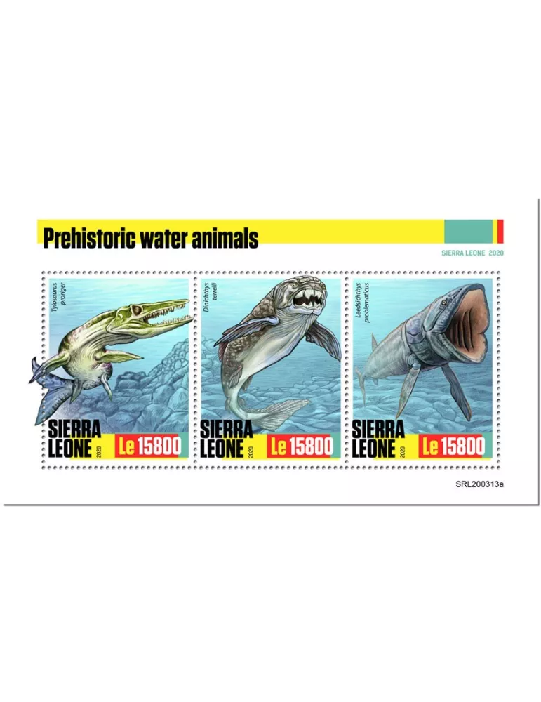 n° 9817/9819 - Timbre SIERRA LEONE Poste