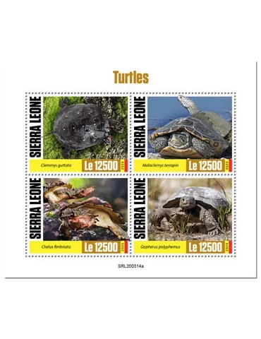 n° 9820/9823 - Timbre SIERRA LEONE Poste