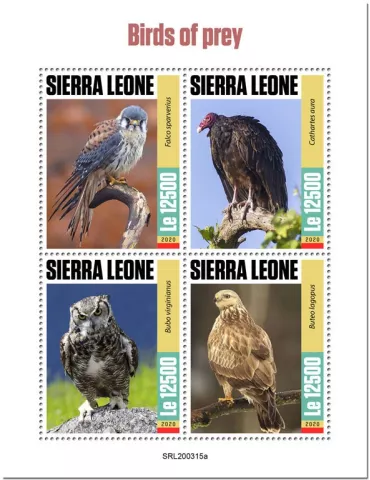 n° 9824/9827 - Timbre SIERRA LEONE Poste