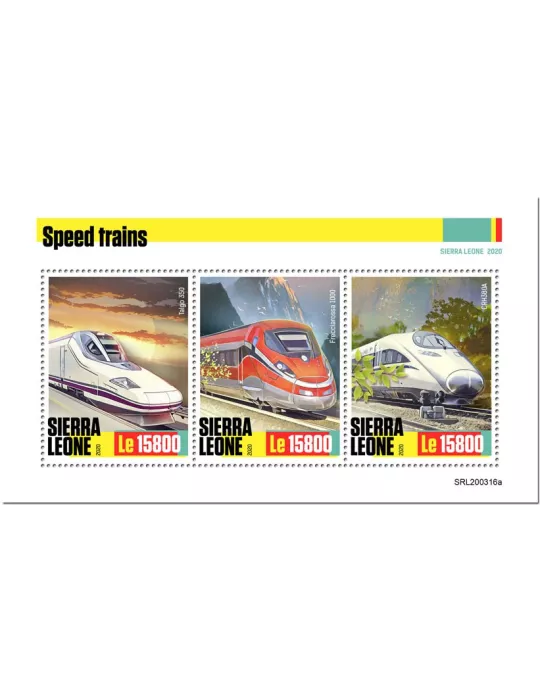 n° 9828/9830 - Timbre SIERRA LEONE Poste