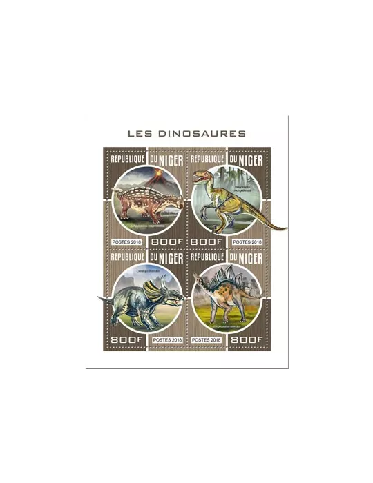 n° 4593/4596 - Timbre NIGER Poste